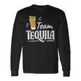 チーム・テキーラ・アイ・メキシカン・バー・アルコール・テキーラ・パーティー 長袖Tシャツ ギフトのアイデア
