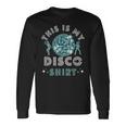 ディスコ衣装 レディース メンズ 70年代&80年代コスチューム This Is My Disco 長袖Tシャツ ギフトのアイデア