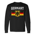 ドイツの国旗 ドイツの国章 長袖Tシャツ ギフトのアイデア