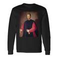 ニコロ・マキャヴェリ 肖像画1600 長袖Tシャツ ギフトのアイデア