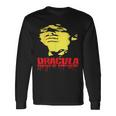 ハロウィン ホラー ドラキュラ ヴァンパイア ヴィンテージ コミックブック ムービー 長袖Tシャツ ギフトのアイデア
