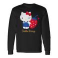 ハローキティ いちご ダークカラー 長袖Tシャツ ギフトのアイデア