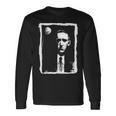 ハワード・フィリップス アート キム・ディアス・ホルム 絵 インク クトゥルフ Hpl Cthulhu Howard 長袖Tシャツ ギフトのアイデア
