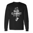 バスクラリネット奏者のためのクラリネットユーモア 面白いバスクラリネット Bass Clarinet 長袖Tシャツ ギフトのアイデア