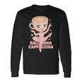 バレリーナカプチーナ イタリアンブレインロットミーム 長袖Tシャツ ギフトのアイデア