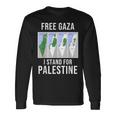 パレスチナギフト フィリストエルサレム パレスチナの自由 長袖Tシャツ ギフトのアイデア