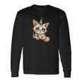 パーティー 猫 ドリンク 飲んだ 酔った プッシー キティ 猫 お祝い ブーー 長袖Tシャツ ギフトのアイデア