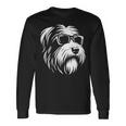 ビアデッド・コリー サングラス 犬 グラフィック デザイン 長袖Tシャツ ギフトのアイデア