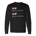 ビデオゲームのようなhp&Mpゲージ。 長袖Tシャツ ギフトのアイデア