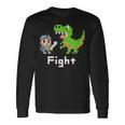 ファイト Rpg ゲーム ドット絵 モンスター 勇者 かわいい 長袖Tシャツ ギフトのアイデア