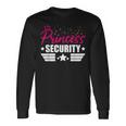 プリンセスセキュリティ面白いグラフィックハロウィーン 長袖Tシャツ ギフトのアイデア