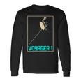 ボイジャー1星間宇宙探査機 太陽系天文学 長袖Tシャツ ギフトのアイデア