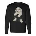 ポケットに入った面白いcavachon Dog Cavachon Dog好きのための 長袖Tシャツ ギフトのアイデア