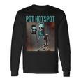ポット ホットスポット スケルトン Ai モンスター イタリアン ブレイン ロート キッズ 男の子 長袖Tシャツ ギフトのアイデア