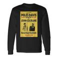 マイルス・デイビス・クインテットとジョン・コルトレーンストックホルム 1960 長袖Tシャツ ギフトのアイデア