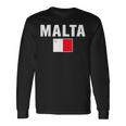 マルタ マルチーズ ティーフラッグ お土産ギフト 長袖Tシャツ ギフトのアイデア