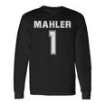 マーラー第1番 交響曲 面白い スポーツ オーケストラ 音楽 長袖Tシャツ ギフトのアイデア