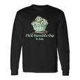 ミントチョコレートチップアイスイズライフ 長袖Tシャツ ギフトのアイデア