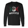 メキシコ国旗 ラブ メキシコ 長袖Tシャツ ギフトのアイデア