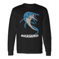 モササウルス 先史時代デザイン 長袖Tシャツ ギフトのアイデア