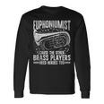 ユーフォニアム奏者 ユーフォニアム奏者 長袖Tシャツ ギフトのアイデア
