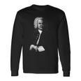 ヨハン・セバスティアン・バッハ 作曲家 ミュージシャン レトロ 長袖Tシャツ ギフトのアイデア