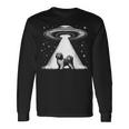 ラサ・アプソ・マム・ダッド・ドッグ-面白いエイリアンufo 長袖Tシャツ ギフトのアイデア