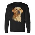 ラブラドールレトリバー 犬 モチーフ ペット ラブラドールレトリバー 長袖Tシャツ ギフトのアイデア