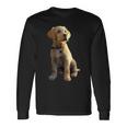 ラブラドール・レトリーバー 犬モチーフ ラブラドール かわいい ラブラドール 長袖Tシャツ ギフトのアイデア