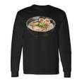 ラーメンコスチューム 簡単 ラストミニッツ ハロウィン 麺 和 長袖Tシャツ ギフトのアイデア