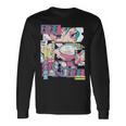 ラーメン屋日本のアニメ・マンガ・コミックパネルaporwave 長袖Tシャツ ギフトのアイデア