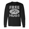 レスリングシャツ 面白いフリーハグレスリング 長袖Tシャツ ギフトのアイデア
