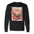 レッサーパンダ好きラーメン カワイイ猫 レッサーパンダラーメン 長袖Tシャツ ギフトのアイデア