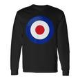 ヴィンテージ イギリス Raf Mod Bullseye レトロ シンボル ラウンデル ターゲット 長袖Tシャツ ギフトのアイデア