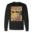 ヴィンテージポスター トゥールーズロートレック レトロtシャツ 長袖Tシャツ ギフトのアイデア