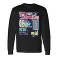 ヴィンテージ・アニメ・スタイル ミッドナイト・ジャパン・マンガ 長袖Tシャツ ギフトのアイデア
