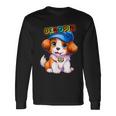 仔犬 野球 Decoy デコピン 愛犬 Kooikerhondje かわいい 人気者 長袖Tシャツ ギフトのアイデア