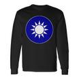 台湾空軍 ラウンドデル 旗 台湾武装部隊 長袖Tシャツ ギフトのアイデア