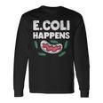 大腸菌で起こる細菌微生物学細菌学 長袖Tシャツ ギフトのアイデア