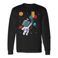 宇宙飛行士とレゴバルーンの冒険 長袖Tシャツ ギフトのアイデア