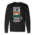 富士山 日本 富士山 富士山 日本の漢字 お土産 長袖Tシャツ ギフトのアイデア