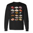 寿司 ネタ 面白いtシャツ おもしろ 食べ物 文字入り メンズ 面白い 服 オリジナル グッズ 文字tシャツ プレゼント 長袖Tシャツ ギフトのアイデア