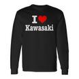 川崎市 I Heart Kawasaki I Love Kawasaki 長袖Tシャツ ギフトのアイデア