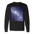 星空・宇宙・銀河《フルビッグプリント》【天体観測シリーズ】おしゃれ かっこいい デザイン 長袖Tシャツ ギフトのアイデア