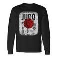 柔道 涼しい 日本のシンボル 柔道家 武道愛好家 長袖Tシャツ ギフトのアイデア