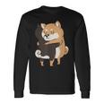 柴犬ハグ 長袖Tシャツ ギフトのアイデア