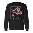 桜の花日本美術桜 長袖Tシャツ ギフトのアイデア