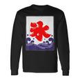 氷 のれん 夏（氷屋 かき氷）お祭り 夜店 漢字 文字 昭和レトロ 和柄 かわいい イラスト 長袖Tシャツ ギフトのアイデア