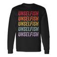 無利己的 長袖Tシャツ ギフトのアイデア