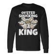 牡蠣を喰わせる王の牡蠣 長袖Tシャツ ギフトのアイデア